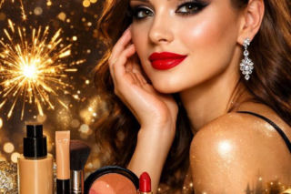 Blask do północy: sylwestrowy makijaż krok po kroku (od podkładu po usta)