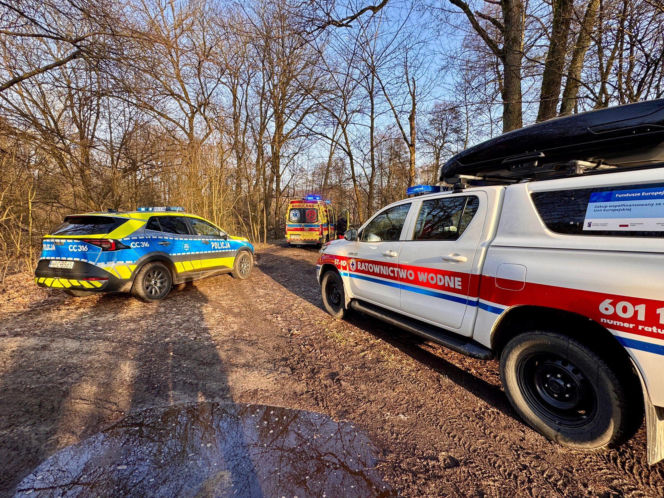 Tragedia w Cierpicach pod Toruniem. Ciało mężczyzny leżało w rzece