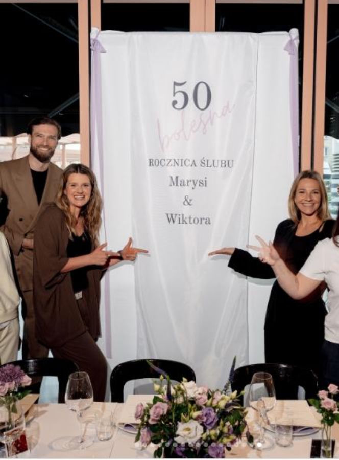 Wiktor Zborowski i Maria Winiarska obchodzą złote gody