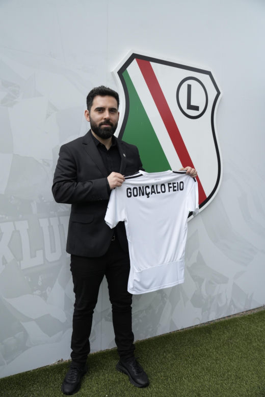 Goncalo Feio trenerem Legii