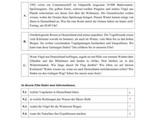 Egzamin ósmoklasisty 2020 - ODPOWIEDZI z języka niemieckiego