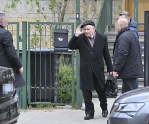 Tak Jarosław Kaczyński spędził Wielką Sobotę