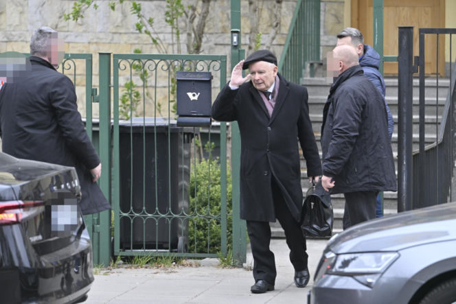 Tak Jarosław Kaczyński spędził Wielką Sobotę
