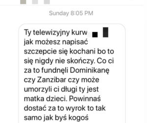 Hanna Lis totalnie wstrząśnięta. Groził, że potnie jej twarz
