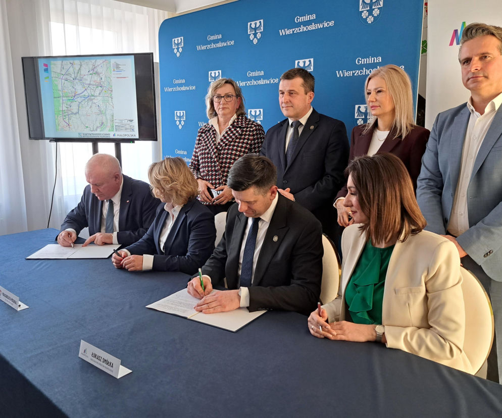 Obwodnica Wierzchosławic o krok bliżej! Umowa na projekt inwestycji podpisana 