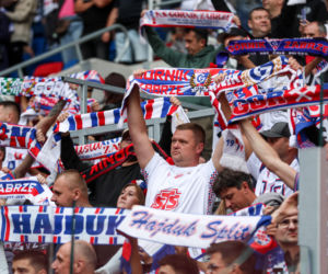 Górnik Zabrze - Lech Poznań: Zdjęcia kibiców i zawodników z meczu 8. kolejki PKO BP Ekstraklasy