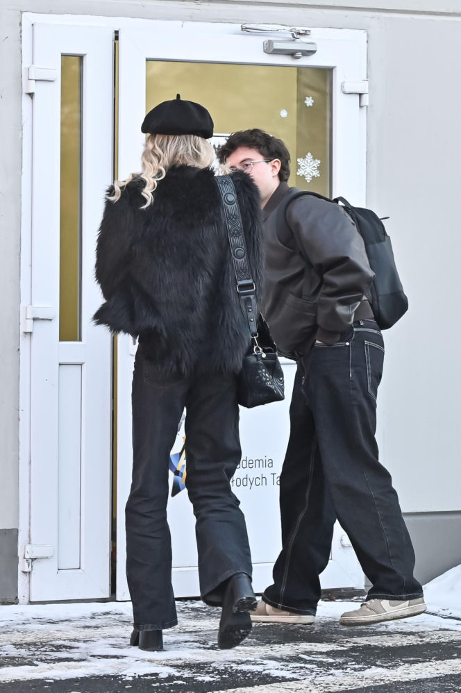 Mateusz Pawłowski, Kacper z „Rodzinki.pl” z dziewczyną przed treningiem „Tańca z Gwiazdam”