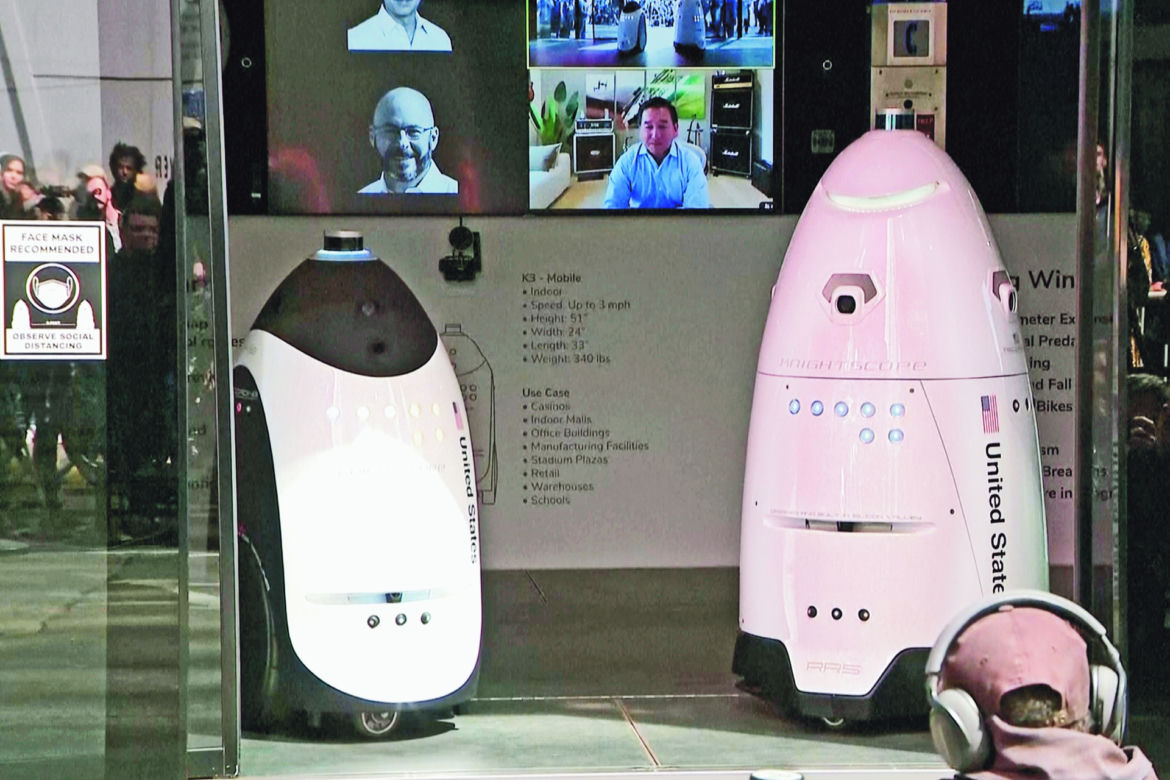 Roboty przypilnują metra
