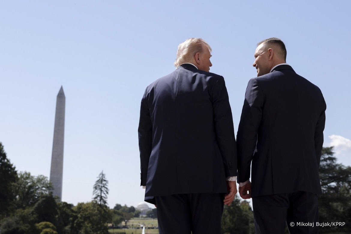 Spotkanie Donalda Trumpa z Karolem Nawrockim