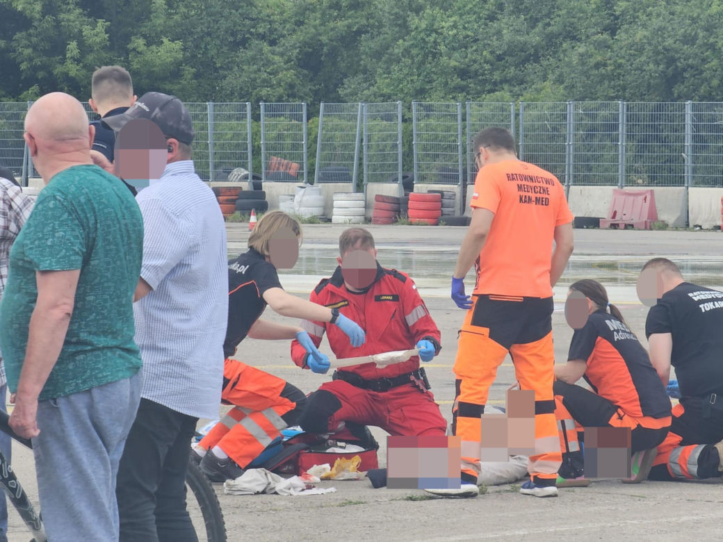 Katastrofa samolotu w Warszawie. Dwie osoby nie żyją
