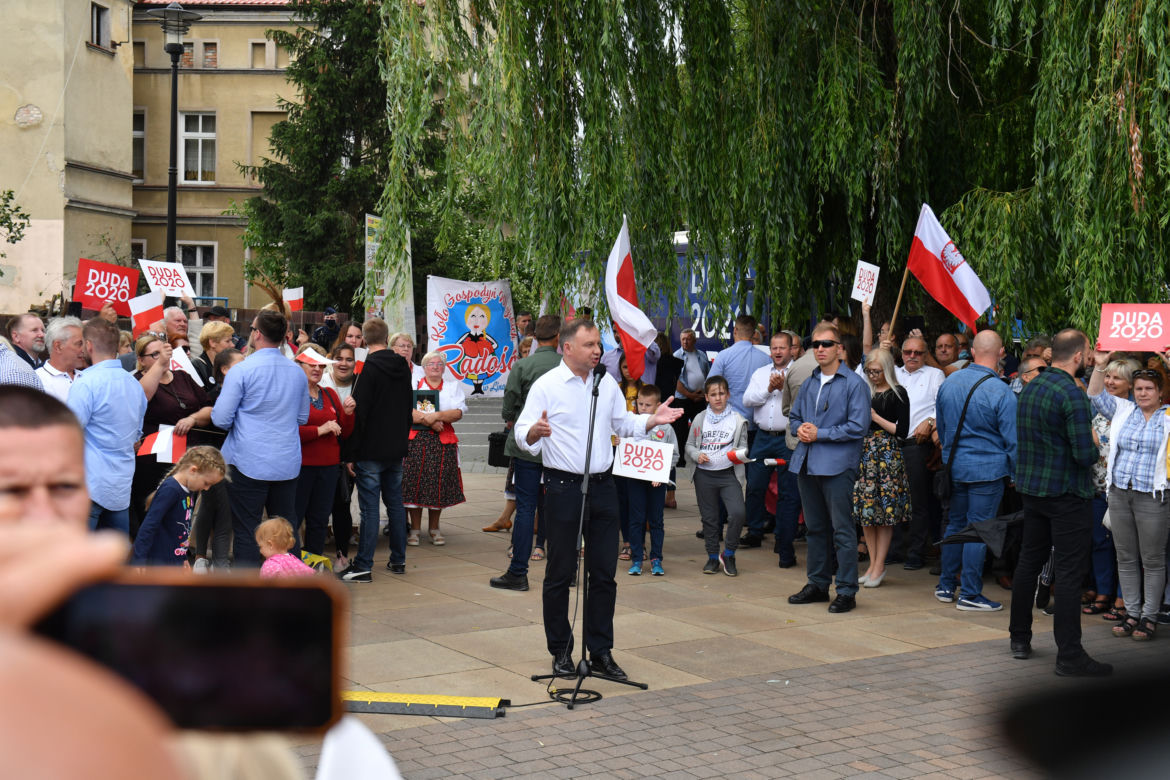 Prezydent Andrzej Duda w Drawsku Pomorskim