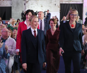 Marta Nawrocka zabrała głos przed Dniem Kobiet. Jej strój nie był przypadkiem