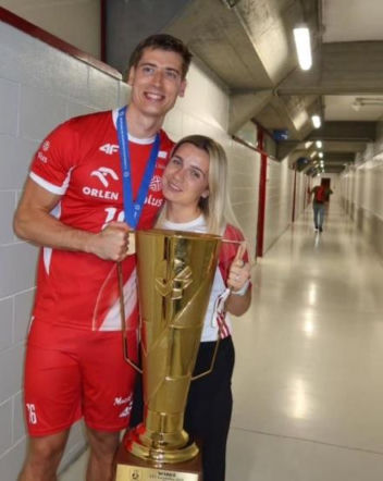 Kamil Semeniuk i jego żona