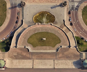 Szczecin w szczególe według Google Earth