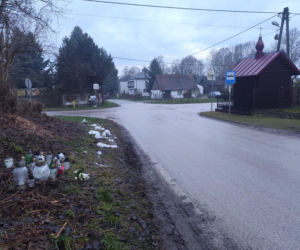 Skrzyżowanie w Szczepanowicach