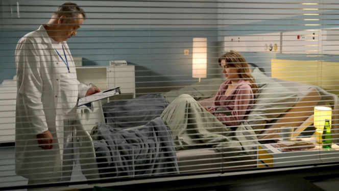 M jak miłość odc. 1901. Franka (Dominika Kachlik), lekarz (Wojciech Billip)