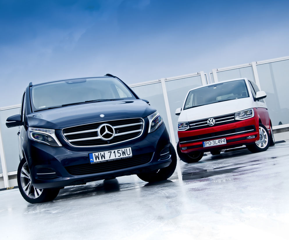 Volkswagen Multivan T6 Generation Six 2.0 BiTDI vs. Mercedes-Benz V250 Bluetec Avantgarde