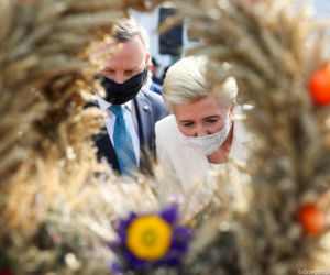 Para prezydencka na dożynkach