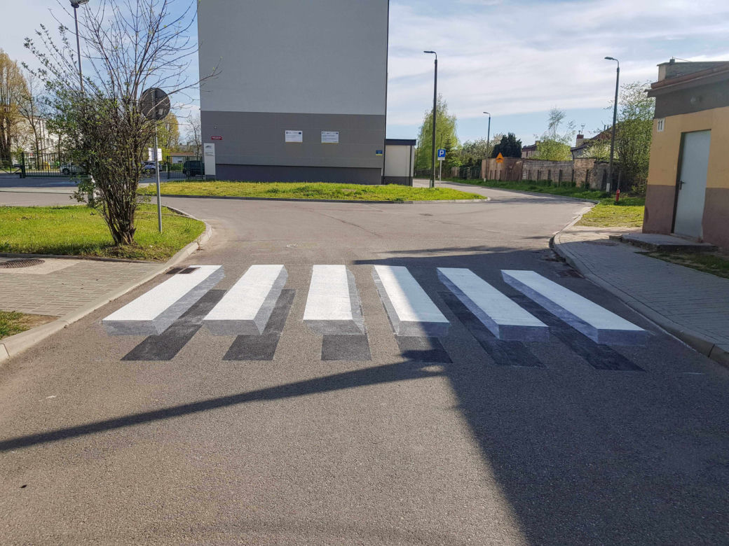Trójwymiarowe przejście dla pieszych