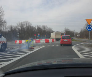 Kraków: Nowe rondo na ul. Jasnogórskiej już jest. Będzie bezpieczniej?