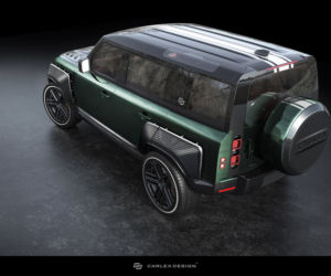 Land Rover Defender Racing Green Edition od Carlex Design
