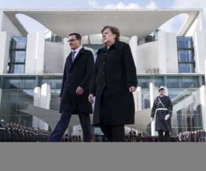 PREMIER MORAWIECKI Z WIZYTĄ W BERLINIE