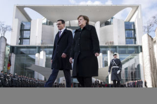 PREMIER MORAWIECKI Z WIZYTĄ W BERLINIE