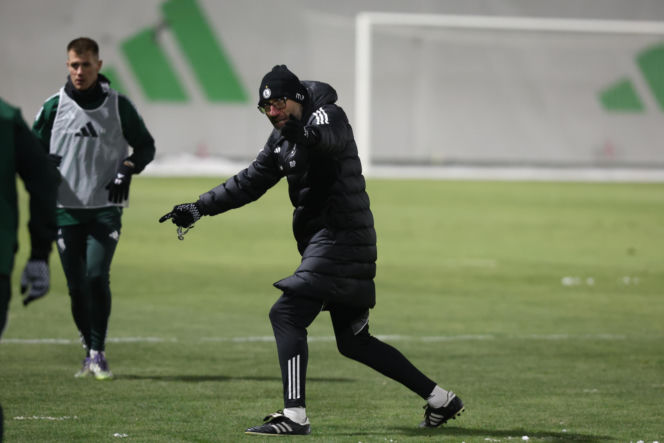 pierwszy trening Marka Papszuna w Legii
