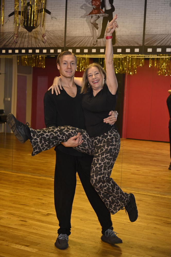 Małgorzata Potocka na próbach do "Tańca z Gwiazdami"