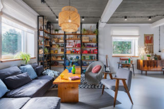 170 m² w loftowym stylu z perełkami polskiego dizajnu