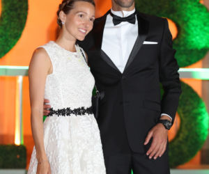 Novak Djoković z żoną