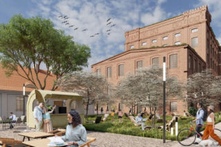 Księzy Młyn rewitalizacji ciąg dalszy. W łódzkiej Przędzalni Scheiblera powstaną nowe mieszkania, restauracje i tereny zielone