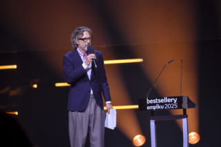 Szymon Majewski na gali Bestsellery Empiku 2025