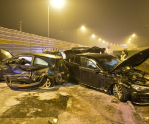 Antoni Macierewicz miał wypadek - jechał limuzyną BMW 750Li xDrive