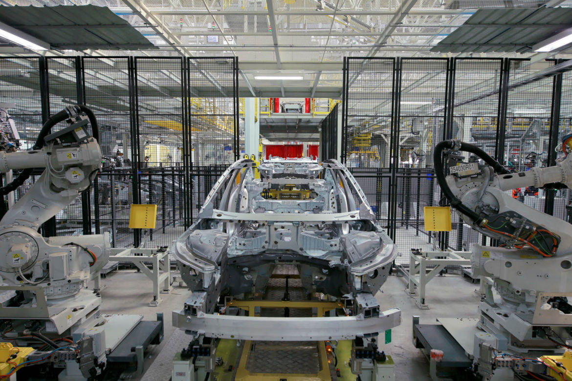 Volvo S90 z fabryki Daqing