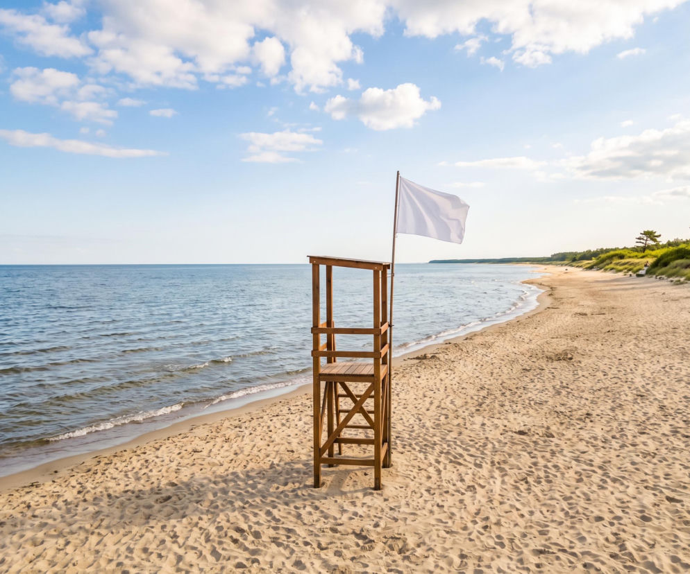 Sinice Chałupy 18.07. Czy w Chałupach można się dzisiaj kąpać? Flaga, warunki pogodowe