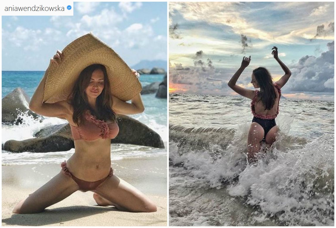 Ania Wendzikowska w bikini