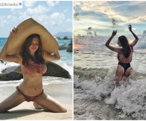 Ania Wendzikowska w bikini