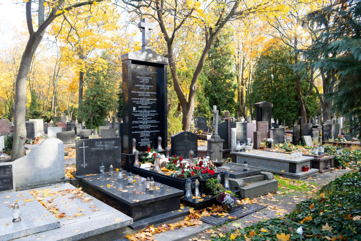 Jadwiga Kaczyńska. Grób