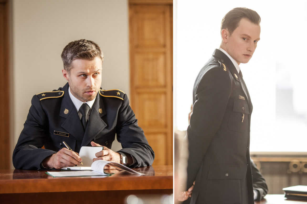 Strażacy odc. 10. Adam Wojnar (Maciej Zakościelny), Rafał Borycki (Kuba Wesołowski)