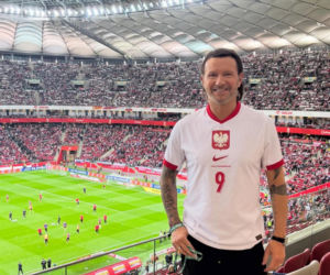 Znane osoby na meczu Polska - Albania w barażach o awans na Mistrzostwa Świata. Zobacz zdjęcia