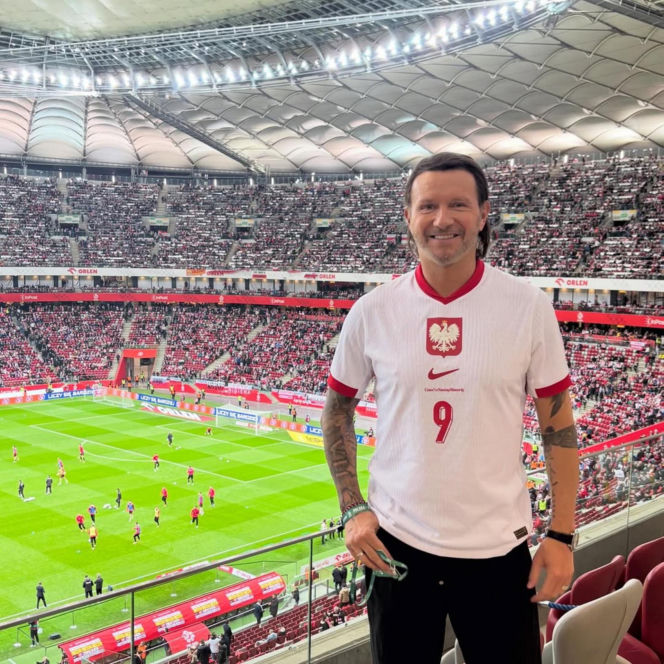 Znane osoby na meczu Polska - Albania w barażach o awans na Mistrzostwa Świata. Zobacz zdjęcia