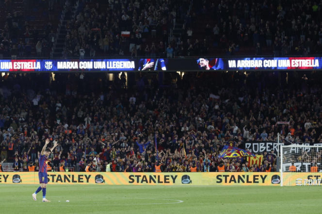 Pożegnanie Lewandowskiego na Camp Nou