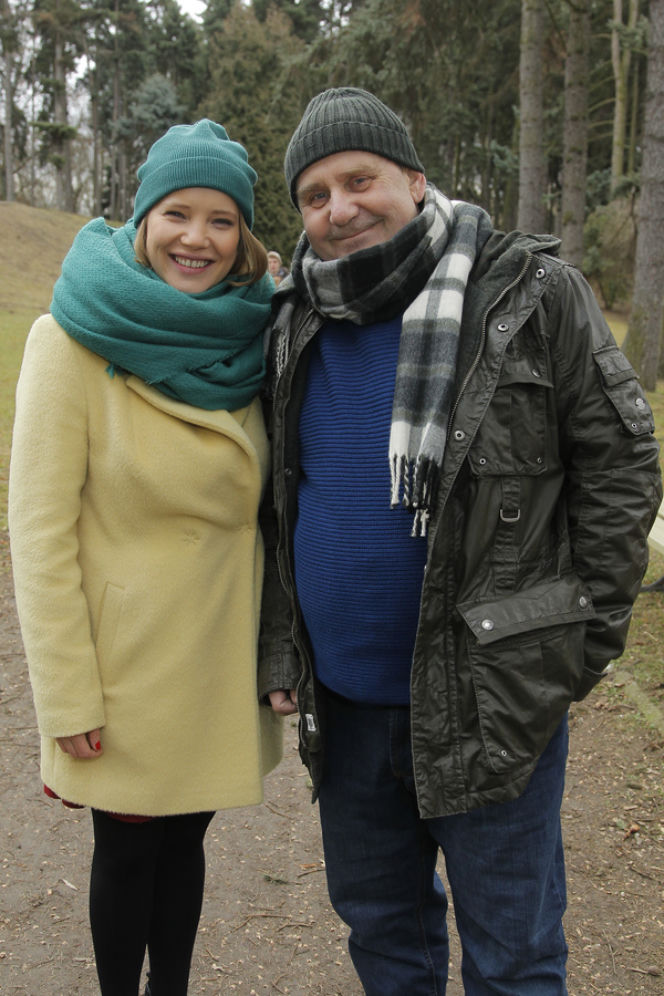 O mnie się nie martw 4 sezon. Iga Małecka (Joanna Kulig), Witold Gajewski (Sławomir Orzechowski)