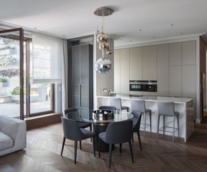 Wnętrze inspirowane stylem hotelowym