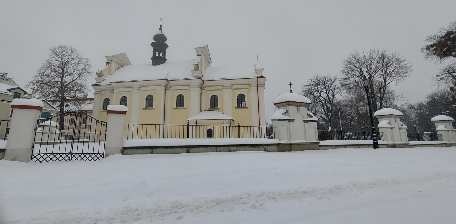 zima w Zamościu