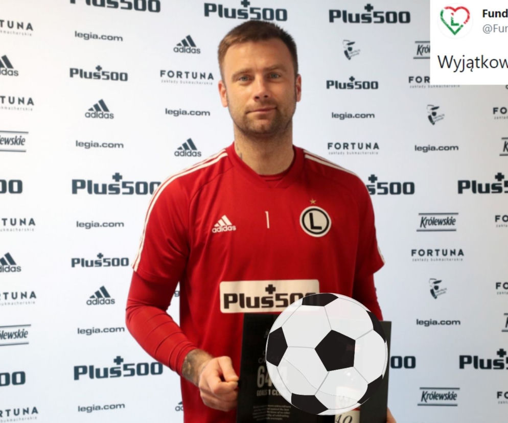 Artur Boruc prezent od Messiego oddaje na licytację - zobaczcie, co przekazał bramkarz