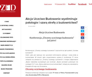 Chcemy uczciwego budownictwa - konferencja serwisu Muratorplus.pl