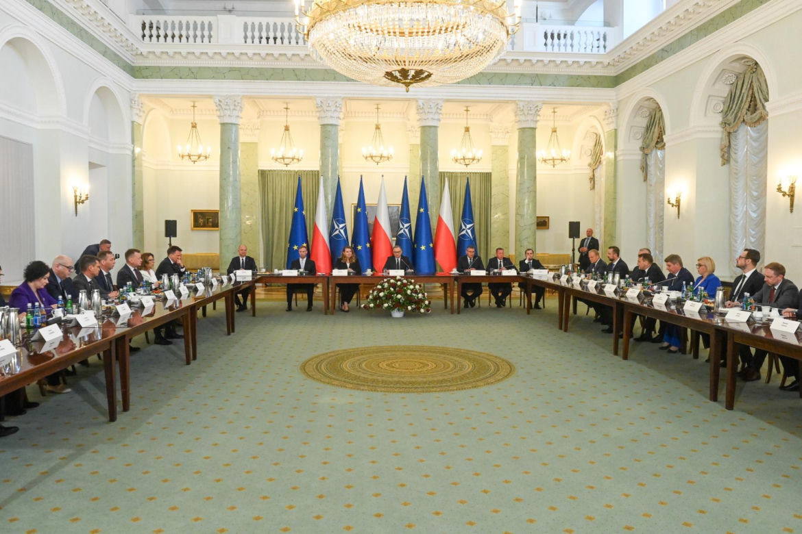 Posiedzenie Rady Bezpieczeństwa Narodowego.