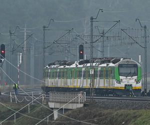 Akt dywersji na torach kolejowych